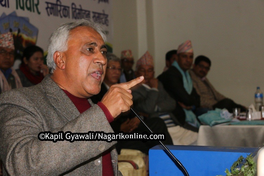 कांग्रेस नेता डा.चन्द्र भण्डारीकाे आग्रह :‘प्रदेश ५ काे राजधानीबारे मुख टालेर नबसाैँ,वार्ताबाटै समाधान खोजौं’