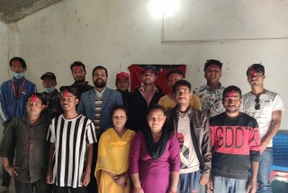 दाङको  शान्तिनगर गाउपालिकामा राष्ट्रिय जनमोर्चाको समिती गठन 