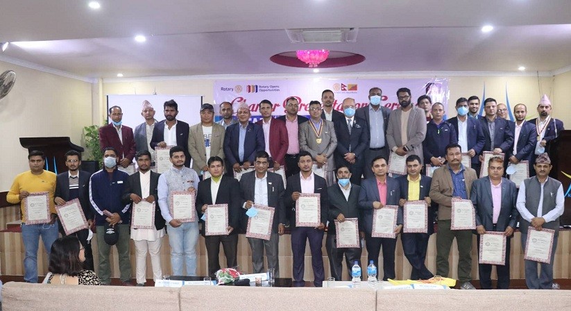 रोटरी क्लव अफ क्यापिटल बुटवलको अध्यक्षमा पाण्डे चयन