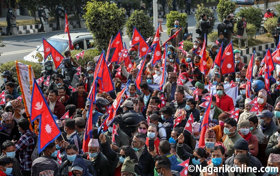 राजसंस्थाको स्थापनाका लागि फाुगन ७ गते काठमाडौंबाट निर्णायक आन्दोलन थालिने