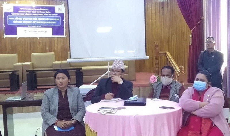 ‘मानव अधिकारको क्षेत्र फराकिलाे बन्दैछ संरक्षणका लागि सबै लागाैँ’