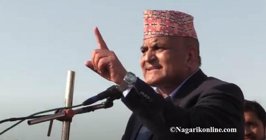  सुरेन्द्र पाण्डेको आरोप : ओली आफै भ्रष्टाचारका नाइके भएकाले भ्रष्टाचारीहरुलाई संरक्षण गरे