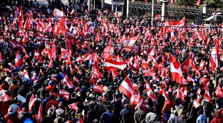 नेपाली काँग्रेसद्वारा देशभर विरोध प्रदर्शन शुरु,भैरहवामा प्रमुख सचेतक खाँणले सम्बाेधन गर्दै