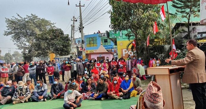 संविधानको रक्षार्थ अग्रगमनपक्षधरहरु एक ठाउँमा उभिनुपर्छ : मानव अधिकारकर्मी  खनाल