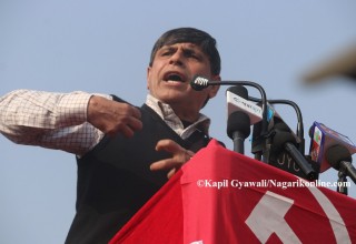 घनश्यामको आरोप : ‘ओलीको बाटो संविधानको हत्या गरि,अस्थिरता,अशान्ति र बर्बादी बनाउने हाे ’