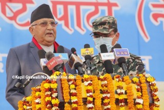 नेकपा अध्यक्ष ओलीले भने-‘ ३ बर्षपछि नेकपा पार्टी बल्ल गतिशील बन्याे ’