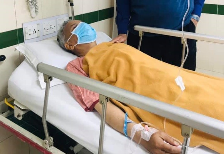 ट्युमर भएको आशंकामा डा.बाबुराम भट्टराई अस्पताल भर्ना