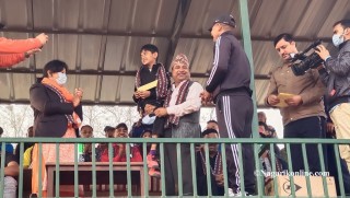 चौथो बुटवल खुल्ला लन टेनिस प्रतियोगिता शुरु