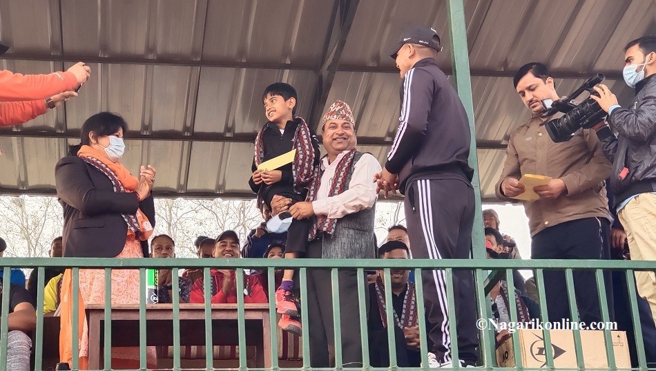चौथो बुटवल खुल्ला लन टेनिस प्रतियोगिता शुरु