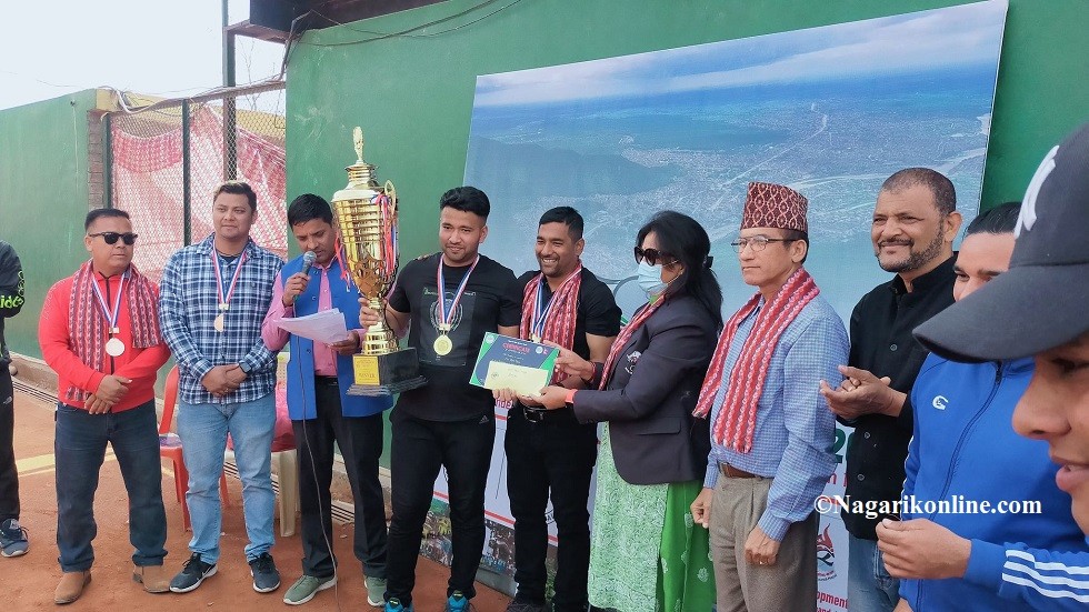 चौथो खुला लनटेनिस प्रतियोगिताको उपाधि रितिक र प्रेरणालाई