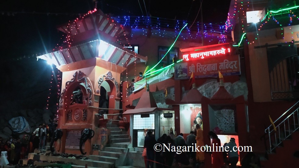 सिद्धबाबा मन्दिर विकास  समितिले भन्याे- ‘मन्दिर सर्ने हल्लाका पछि नलागाैँ’