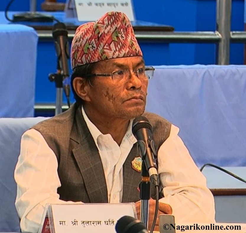 लुम्बिनीका सभामुख घर्तीमगरले गरे  ५ जना रहेको स्वकीय सचिवालय गरे विघटन