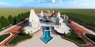 रुपन्देहीको मोक्षधाममा चारधामका कलात्मक मन्दिर