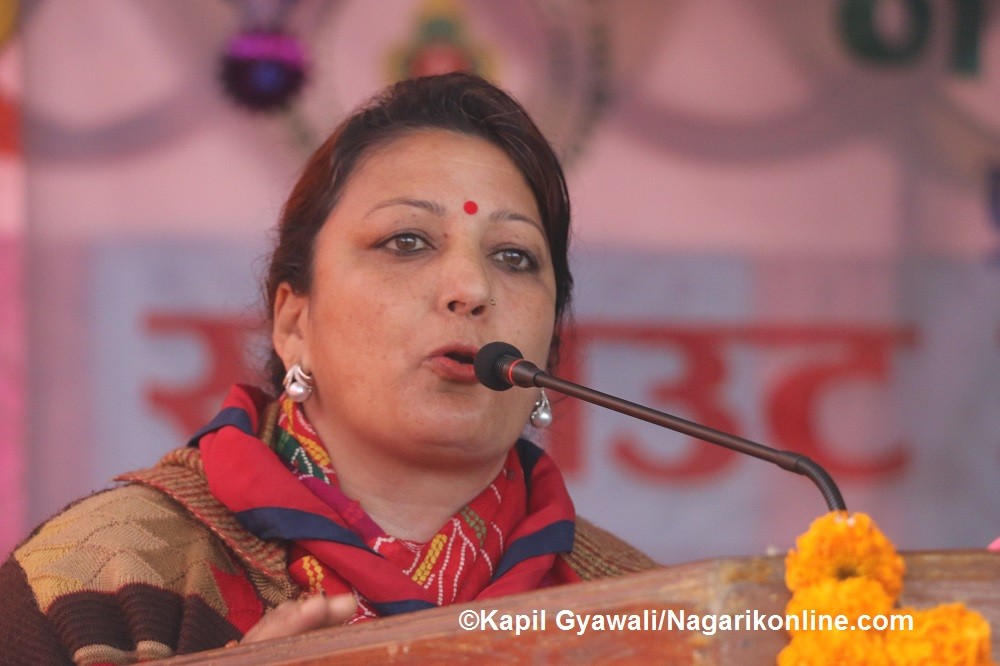 लुम्बिनीका डीआईजी धानुकले गरे सांसदमाथि दुर्व्यवहार,कांग्रेस सचेतक क्षेत्री भन्छिन्-‘मलाई न्याय चाहियाे’