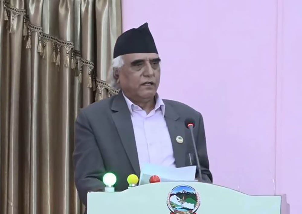 गण्डकीमा विपक्षी दलका नेता कृष्णचन्द्र नेपालीले भने- ‘प्रतिगमनलाई साथ दिने सबै सरकार ढाल्नुपर्छ’
