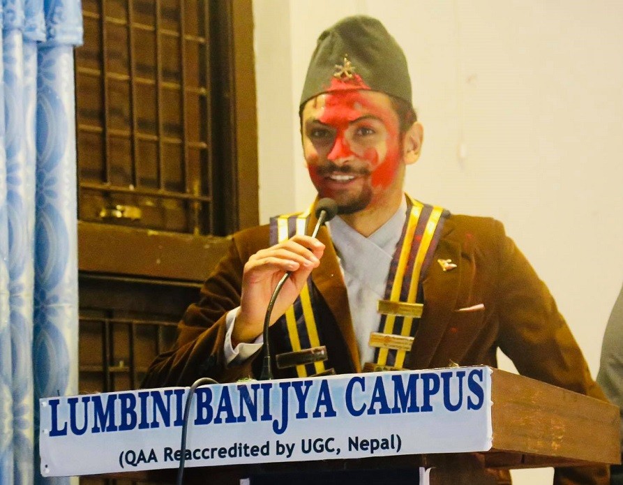 रोट्रयाक्ट क्लब अफ लुम्बिनी वाणिज्यको अध्यक्षमा बरुण ज्ञवाली चयन