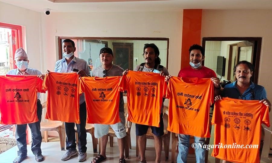 १ सय किलोमिटर साईक्लिङ गरेर सामुहिक जलार्पण गरिने