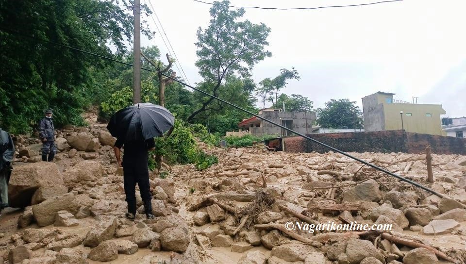 बाढी पहिरोबाट देशभर मृत्यु हुनेको संख्या १०४ पुग्यो (विवरणसहित)