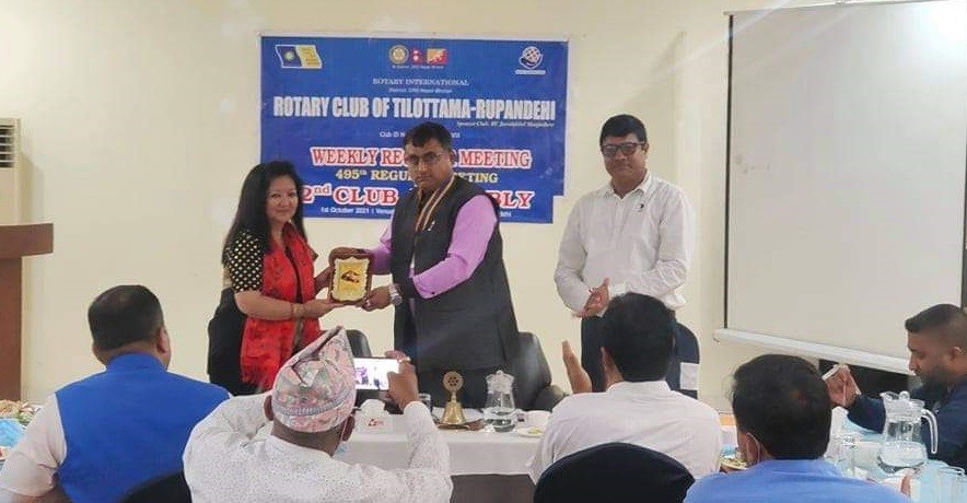रोटरी तिलोत्तमा रुपन्देहीको दोस्रो क्लब एसेम्बली