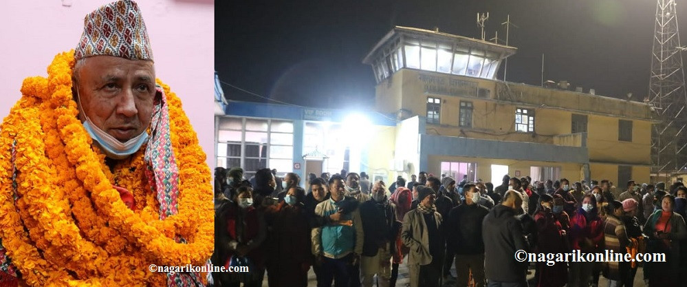 कांग्रेसको केन्द्रीय सदस्य जितेर गृह जिल्ला फर्किँदा अब्दुल रज्जाकलाई भैरहवामा भब्य स्वागत