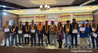 क्रिकेटर शक्ति गाैचनलाई हराउँदै रुपन्देही क्रिकेट संघको अध्यक्षमा थापा बिजयी