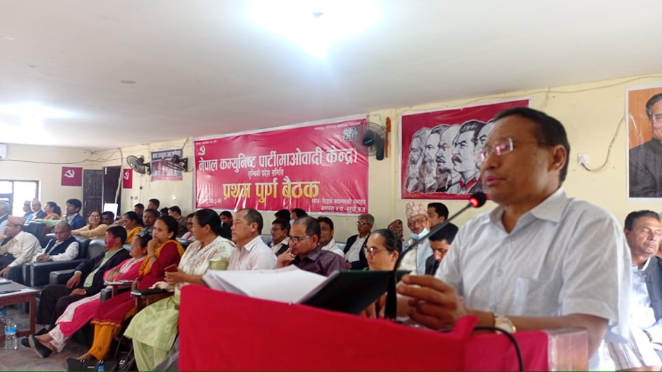 माओवादी केन्द्रको आधार इलाका लुम्बिनी प्रदेश  : वर्षमान पुन