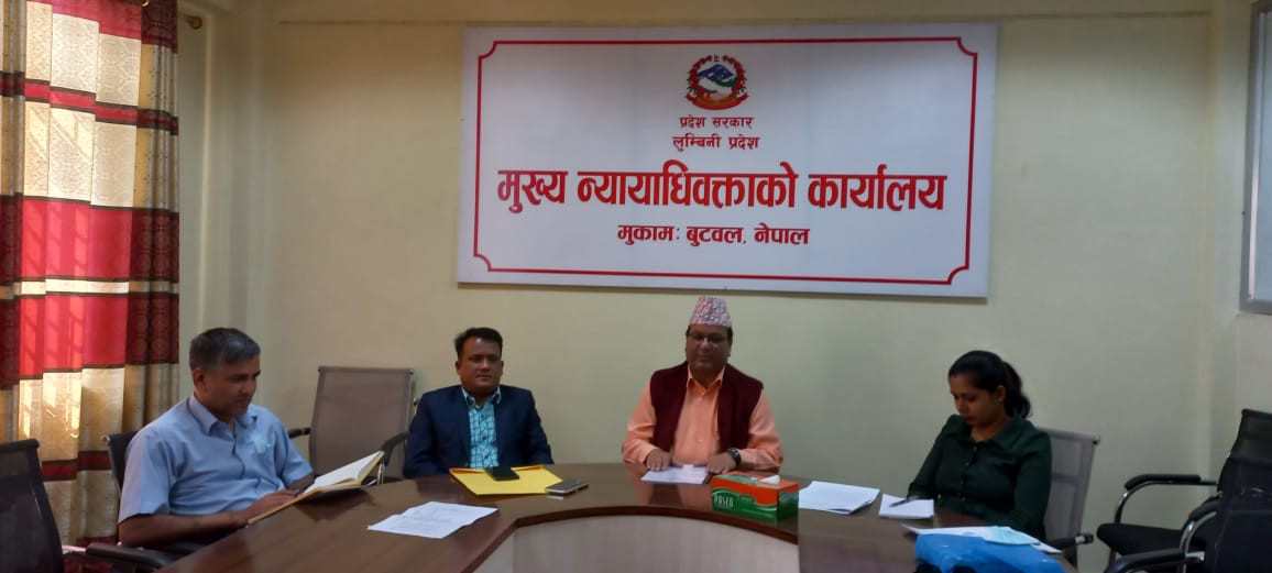 लुम्बिनी प्रादेशिक अस्पतालको बोलपत्र : छानविनका लागि मुख्य न्यायाधिवक्ता सुवेदीको संयोजकत्वमा कार्यदल गठन