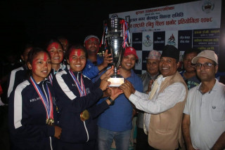 बुटवलमा तेस्रो राष्ट्रपति रनिङ शिल्ड छनौट प्रतियोगिता,एभरेष्ट  प्रथम