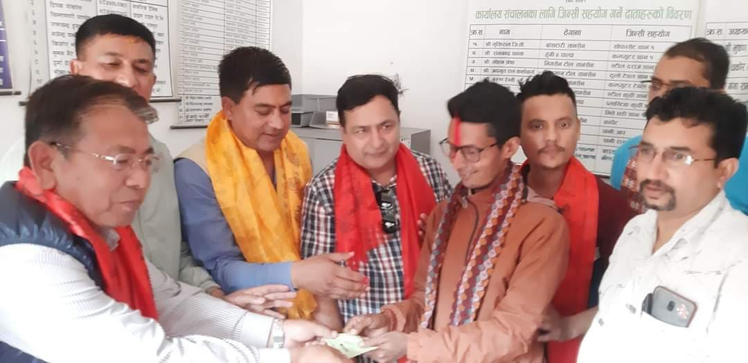 प्रेस चौतारी पाल्पाका उपाध्यक्ष घिमिरे प्रेस युनियनमा प्रबेश