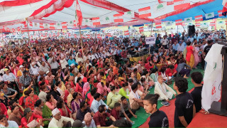 यस्तो थियो तिलोत्तमामा कांग्रेस-माओबादी गठबन्धनको संयुक्त आमसभा (फाेटाेफिचर)