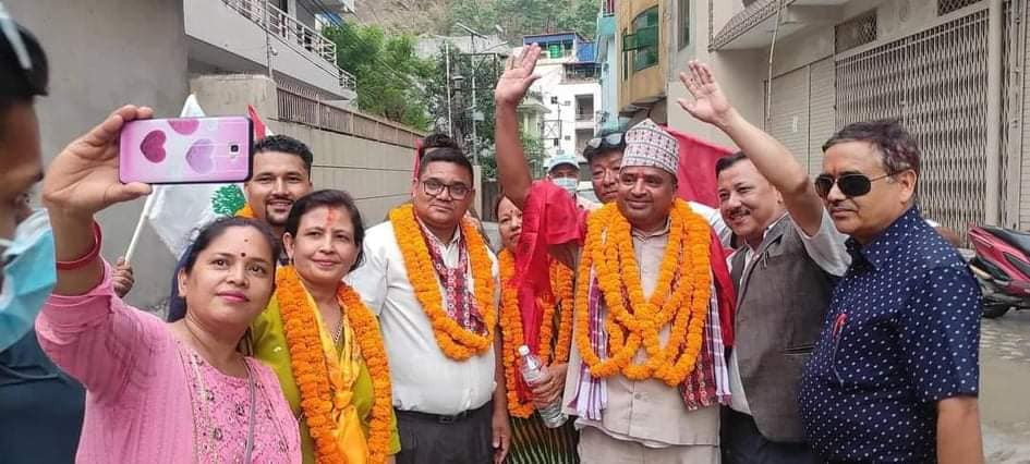 एमालेका मेयर उम्मेदवारको वडा बुटवल ६ मा काँग्रेसको प्यानल विजयी