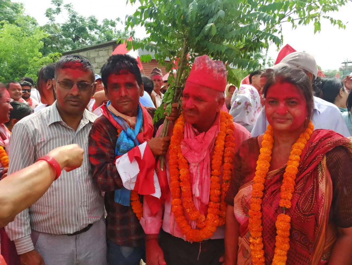 तिलोत्तमा वडा न १६ मा कांग्रेस बिजयी,मेयरमा एमालेका चापागाँइ अगाडि