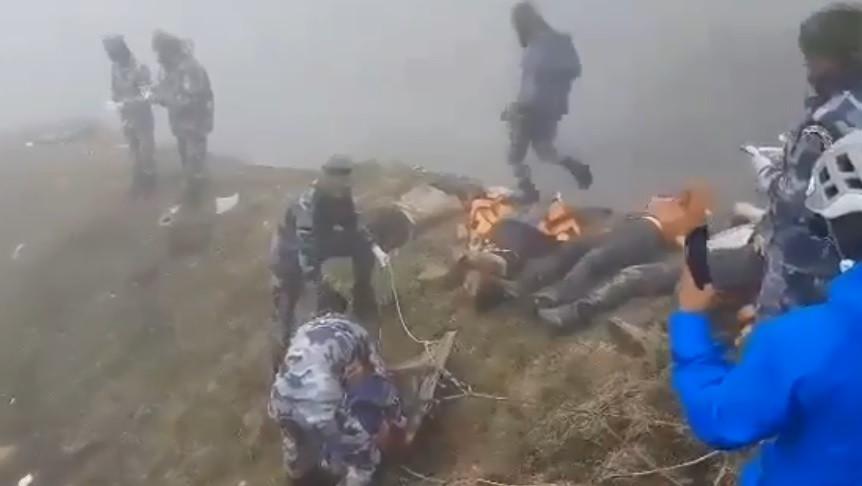 तारा जहाज दुर्घटना : मृत्यु भएका २२ जनाकै शव काठमाडौंमा