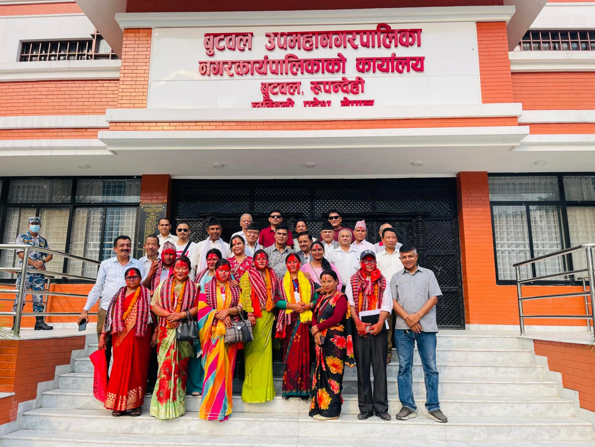 बुटवल उपमहानगरको कार्यपालिकामा ८ जना सदस्य गठबन्धनबाटै निर्वाचित