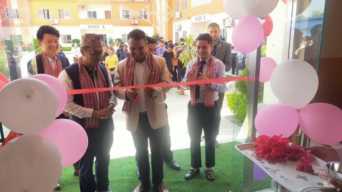 नमस्ते एकेडेमीमा प्लस टु भवन उद्घाटन,विज्ञान र व्यवस्थापन संकायका कक्षा संचालन