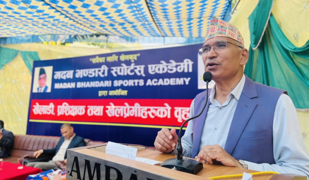 विष्णु पौडेलको बाचा : ‘खेल क्षेत्रका सम्पूर्ण समस्या समाधान गर्न तयार छु’