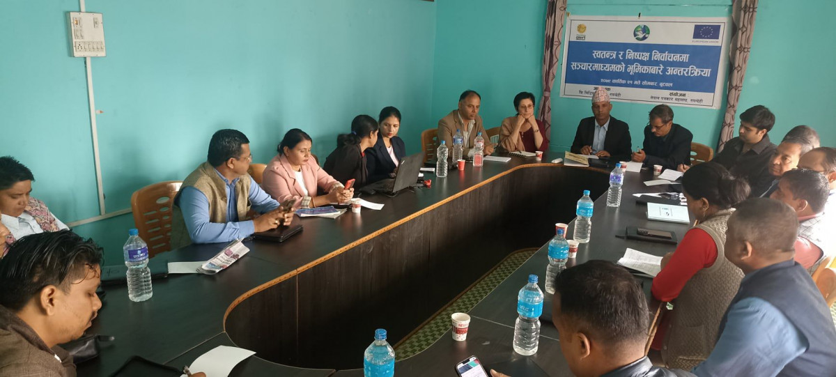 निर्वाचन स्वतन्त्र र निष्पक्ष बनाउन सञ्चार माध्यमको भूमिका महत्वपूर्ण