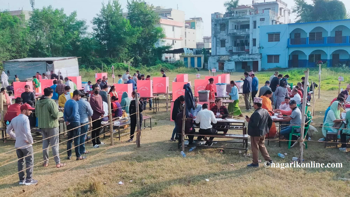दाङमा ६० प्रतिशत मत खसेको प्रारम्भिक अनुमान