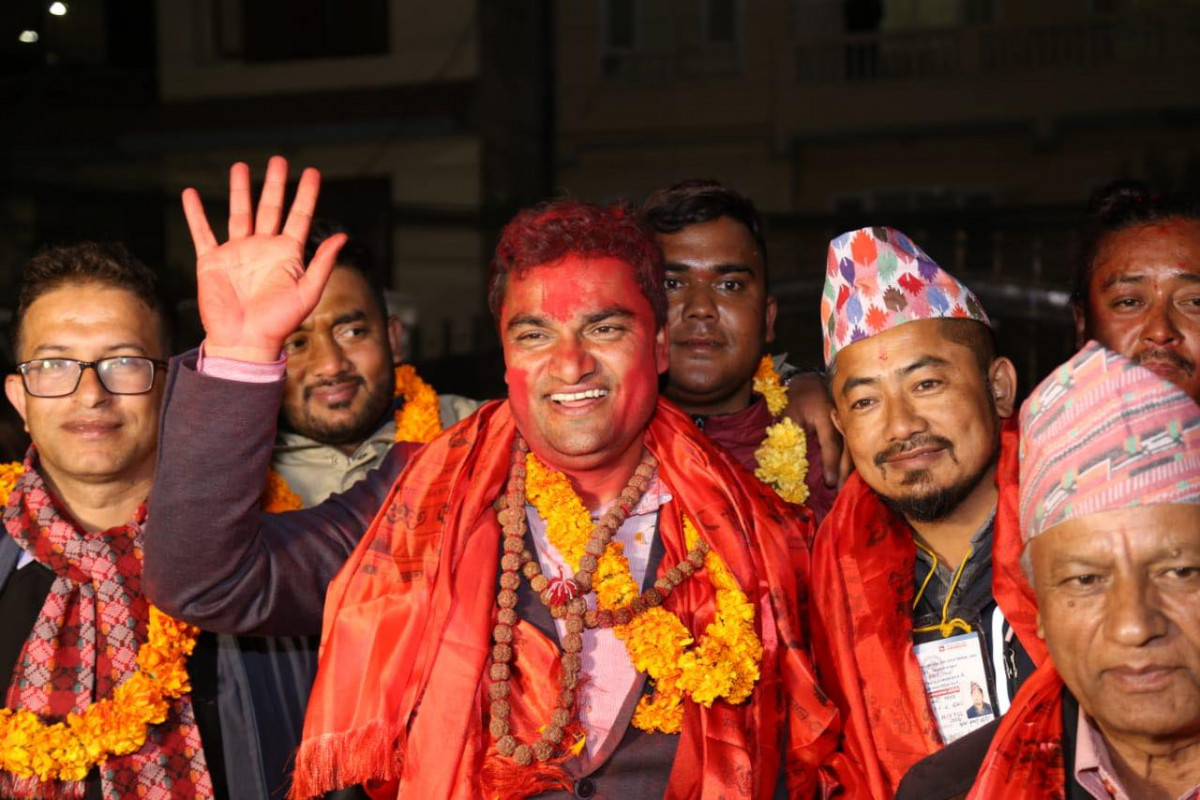 पाँच हजार मतान्तरले काठमाडौं ५ मा कांग्रेस नेता प्रदीप पौडेल विजयी
