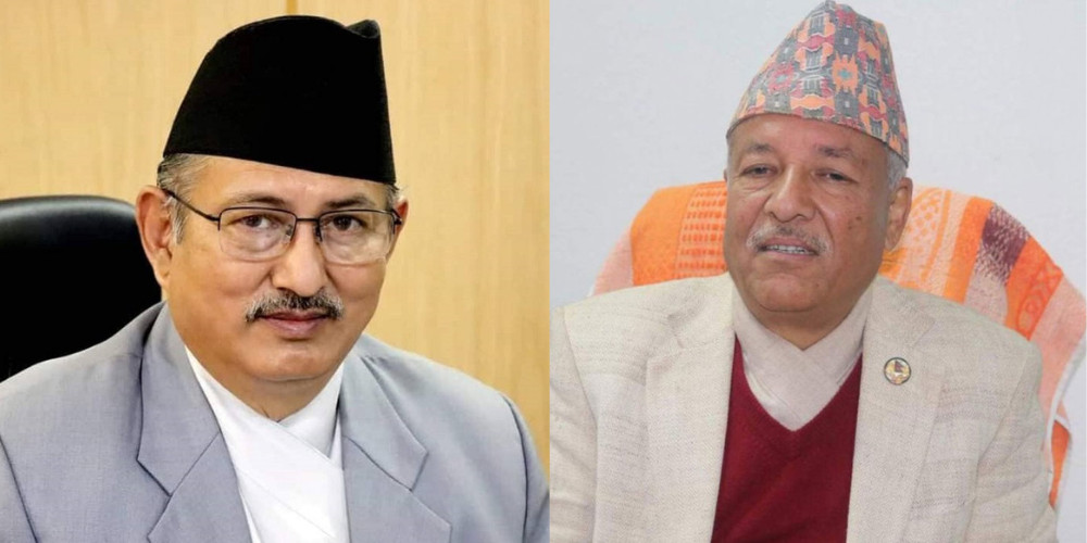 आफैलाई हराएका बोहोरालाई गृहमन्त्री खाणले दिए बधाई