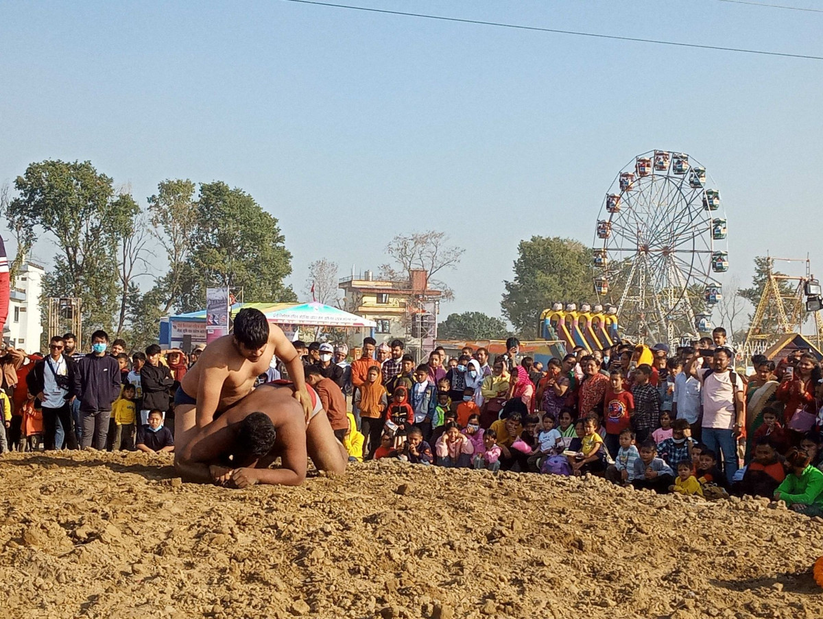 तिलोत्तमा मेला : कुस्तीमा नेपालकै पहलमान बिजयी