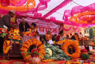 लुम्बिनी प्रदेश राजधानी दाङको देउखुरीमा मुख्यमन्त्री कार्यालय उद्घाटन (फाेटाेफिचर)