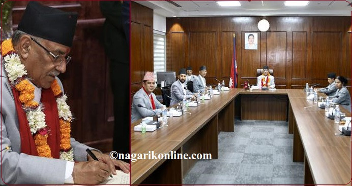 यी हुन् प्रचण्ड नेतृत्वको पहिलो मन्त्रिपरिषद् बैठकका पाँच निर्णय