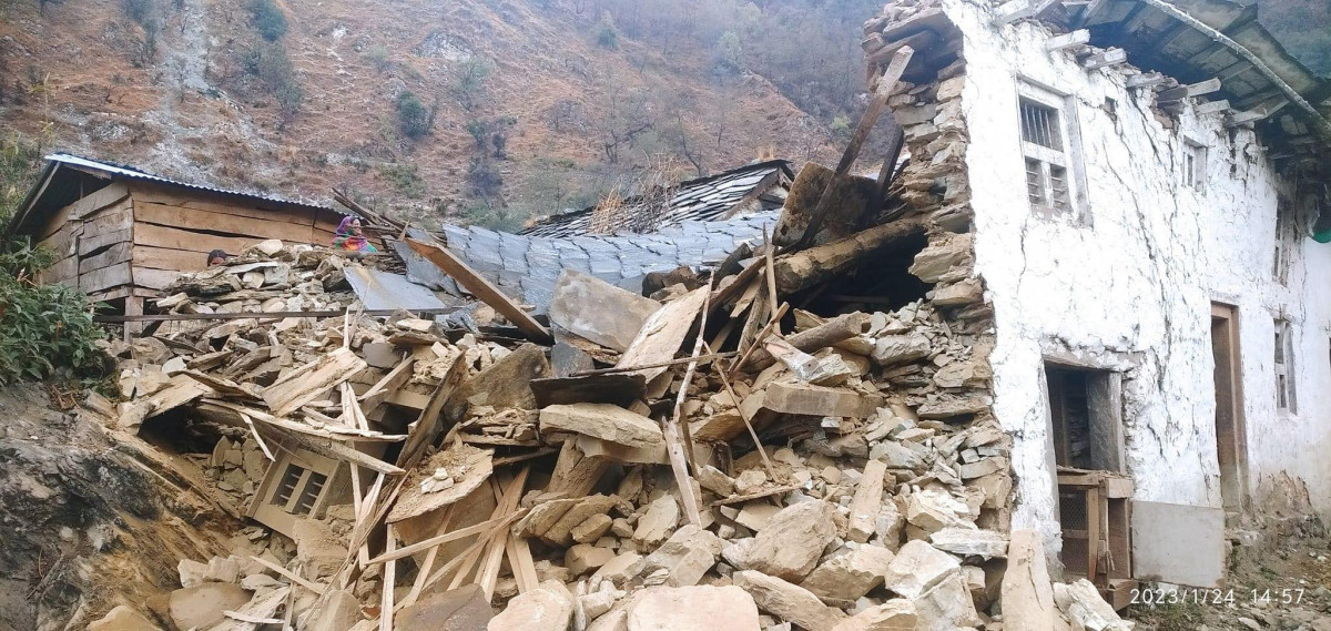 भूकम्प अपडेट : बाजुरामा एक जनाको मृत्यु