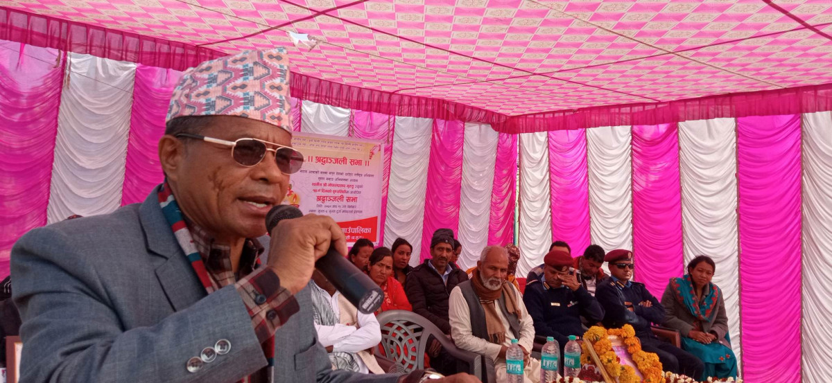 मगर समुदायले आफ्नो पहिचानलाई जोगाउनु आवश्यक छ :सभामुख तुलाराम घर्ती