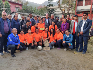 अन्तरपालिका महिला भलिबलको उपाधि बुटवललाई