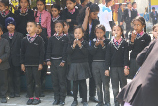 तिनाउको खेल महोत्सवमा १ हजार २ सय बिद्यार्थी सहभागि