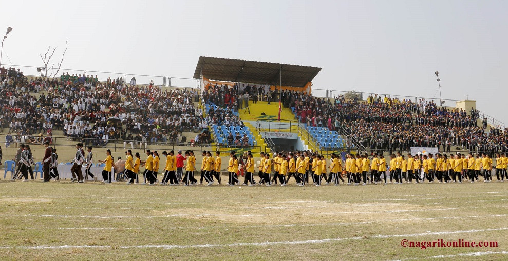 बुटवलमा चौथो राष्ट्रपति रनिङ शिल्ड प्रतियोगिता  शुरु