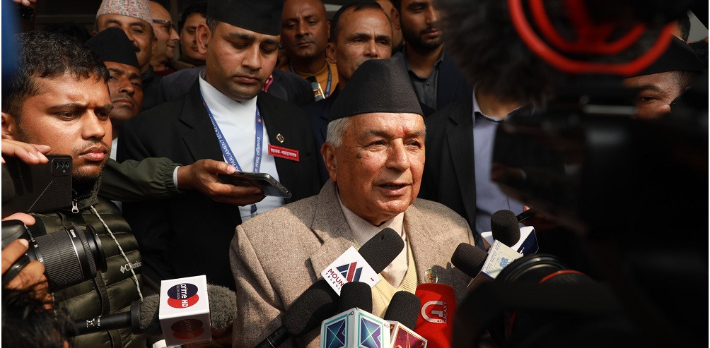 संविधानको अक्षर र भावनालाई अक्षरशः पालना गर्नु नै कर्तव्य हाे :  राष्ट्रपति पदका उम्मेदवार रामचन्द्र पौडेल