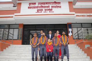 श्रीलंकामा हुने तेश्रो अन्तरराष्ट्रिय खुल्ला कराँते खेलाडीलाई बुटवलबाट बिदाई 